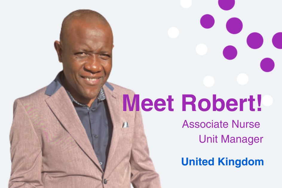 Meet Robert! Q&A with Internationally Qualified Nurses and Midwives