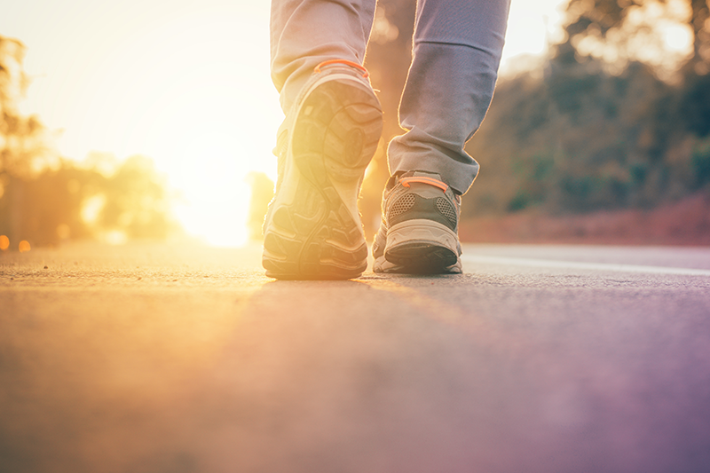 stepping into exercise